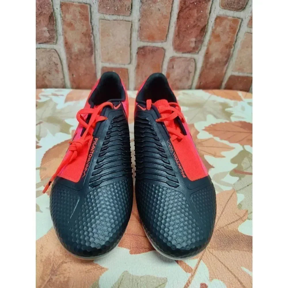Nike Phantom Venom Elite FG Soccer Cleats Crimson Black Men's Size 5.5